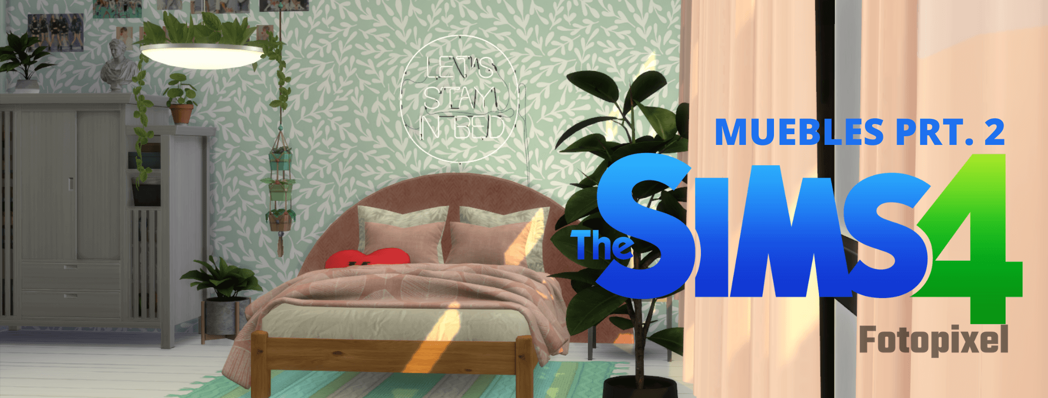 Los Sims 4 CC Muebles Prt.2 -