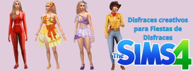 Los Sims 4 Disfraces creativos para Fiestas de Disfraces fotopixel