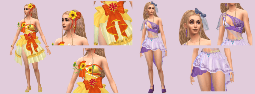 Los Sims 4 Disfraces de ensueño fotopixel